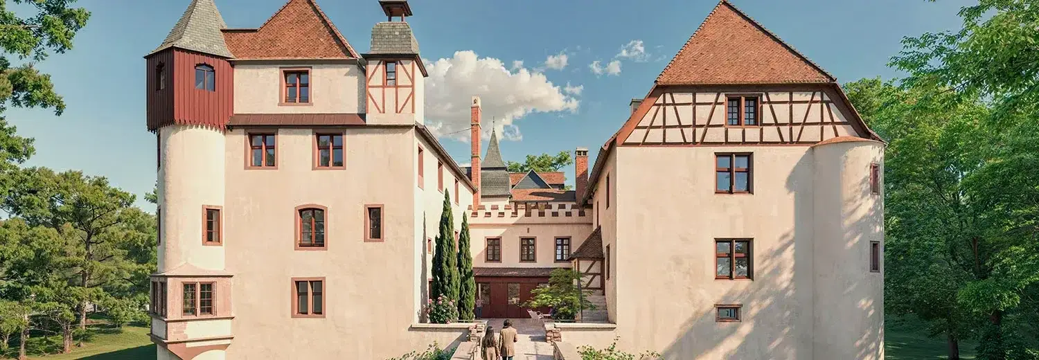 Château de Scharrachbergheim, Scharrachbergheim-Irmstett