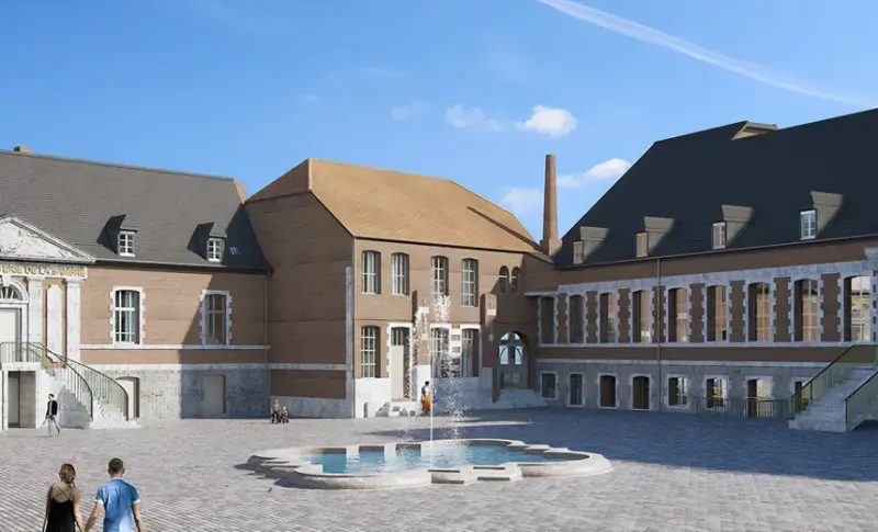 Abbaye des Bénédictins, Hautmont