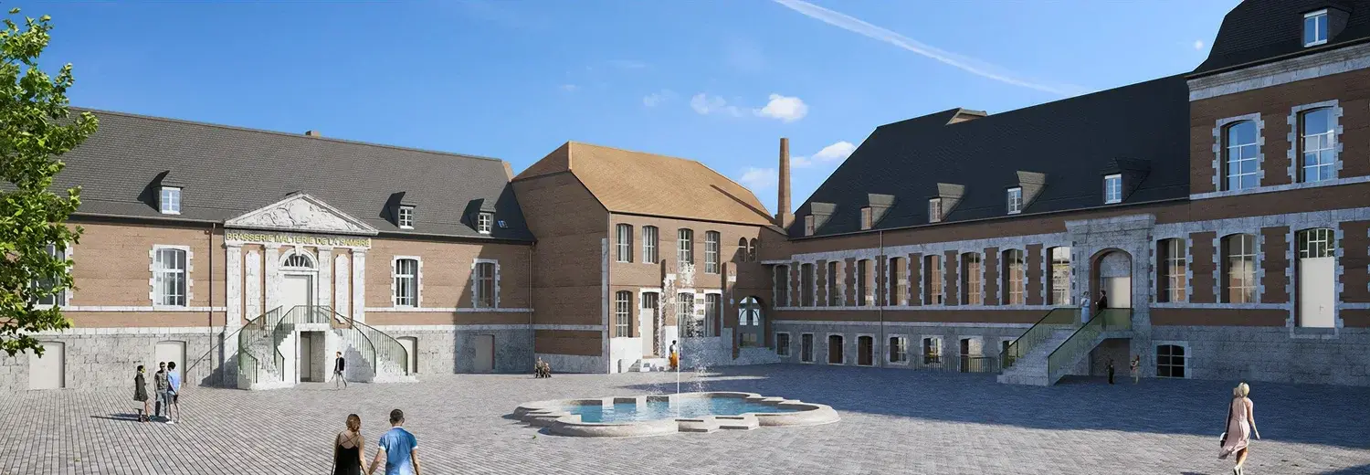 Abbaye des Bénédictins, Hautmont