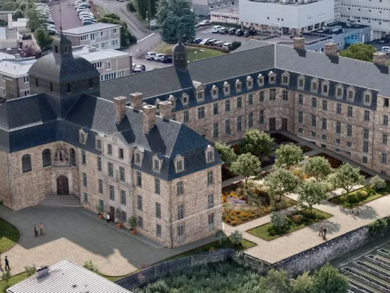 Ancien Couvent des Ursulines à Vire Normandie — photographie 2