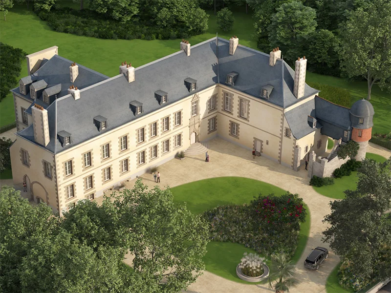 Château des Salles à Guingamp — photographie 3