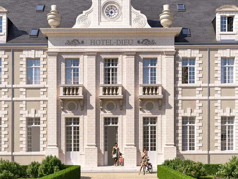 Hôtel Dieu à Blois — photographie 2