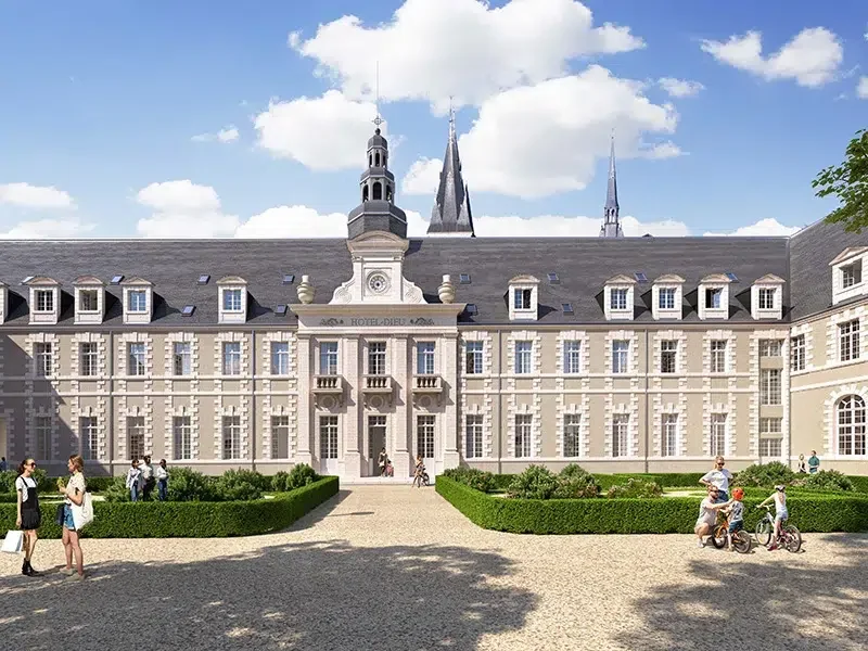 Hôtel Dieu à Blois — photographie 1